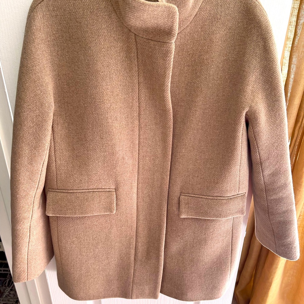 J.Crew Stadium Cloth Cocoon Coat